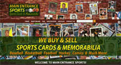 Desktop Screenshot of mainentrancesports.com